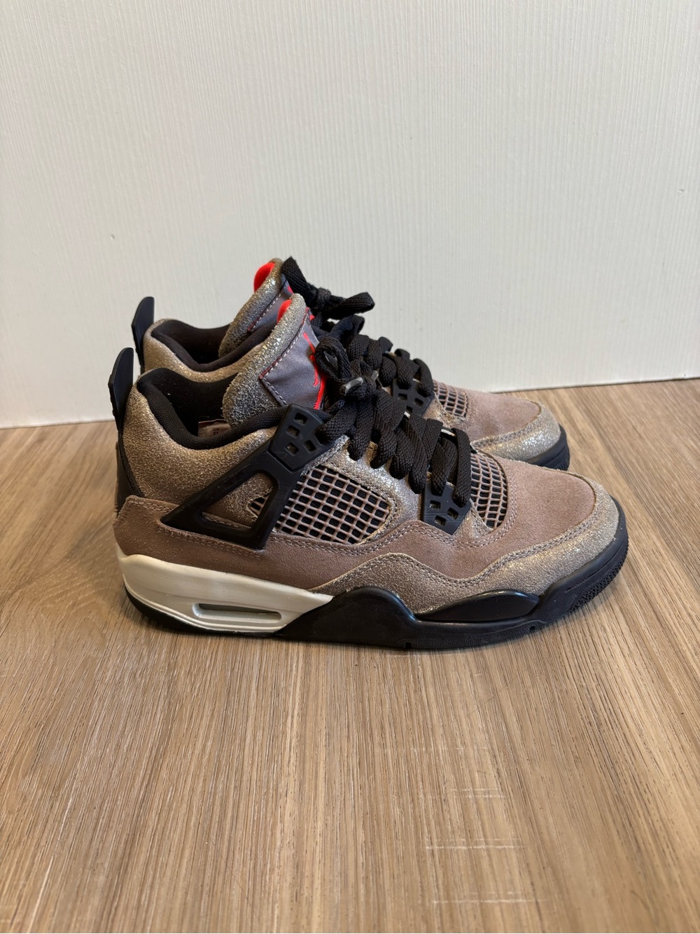 Nike Air Jordan Retro 4 “Taupe Haze” Brown Suede (DJ6249-200) Size 4.5 Youth